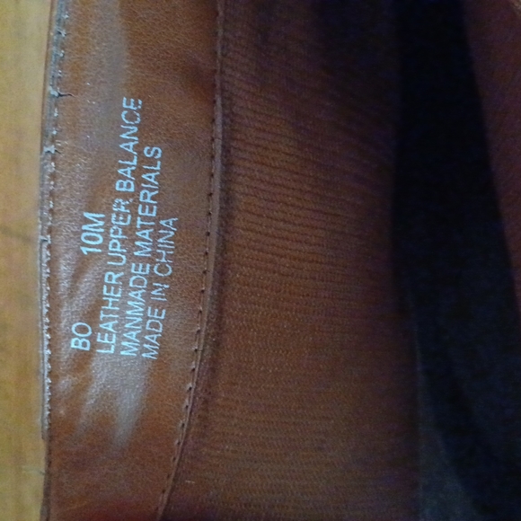 Womens Tan Leather Ankle Boots - Picture 5 of 5